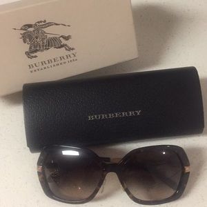 Burberry Tortoise Sunglasses